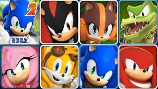 Sonic Dash 2 Sonic Boom - All 7 Characters Unlocked and Fully Upgraded Hack Unlimited Rings Vector