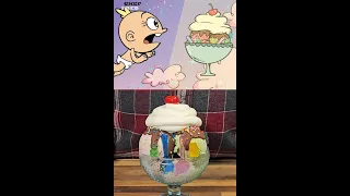 Lily's Ice Cream Dream vs. George's Banana Bread Bliss!😋 #loudhouse #sundae #curiousgeorge #banana