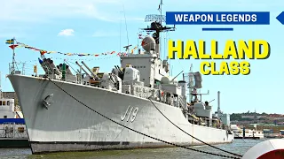 Halland-class destroyer | The first Western surface combatant equipped with anti-ship missiles