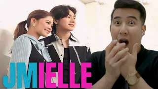 [REACTION] JMIELLE  | FROM NON-CHALANT TO OA!!! | Marielle Montellano and JM Dela Cerna