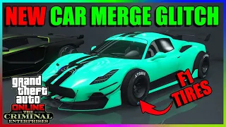 NEW DLC CAR MERGE GLITCH - PC AND CONSOLES Mod Your Own Cars | GTA 5 ONLINE