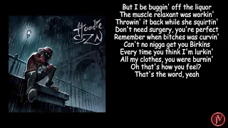 A Boogie Wit Da Hoodie - Come Closer feat Queen Naija- LYRICS