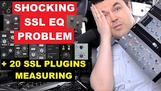 Shocking SSL EQ Issue - 20 SSL Channel Strip Plugins Measuring