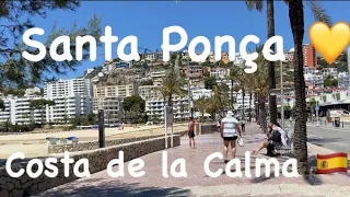 Santa Ponça 💛 Costa de la Calma 🌴 Rundgang & Fahrt 💛 The Square 🥳 28° ☀️21° Wasser 🏖️