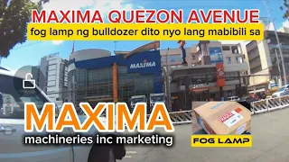 PUPUNTA NG MAXIMA Q.AVE PIPICKUP NG FOG LAMP NG BULLDOZER | itakasmoto