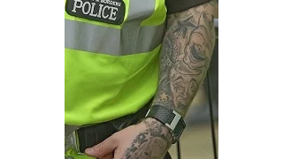 James O'Brien vs tatooed police