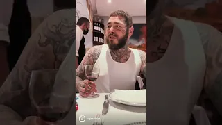 Post Malone is a wine connoisseur 🍷🍷