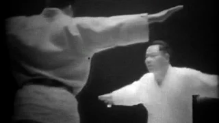 Mikonosuke Kawaishi and Minoru Mochizuki - Budo Demonstration (1951)