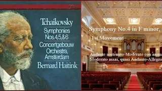 Tchaikovsky: Symphony No.4 in F minor, Op.36 / Royal Concertgebouw / Bernard Haitink