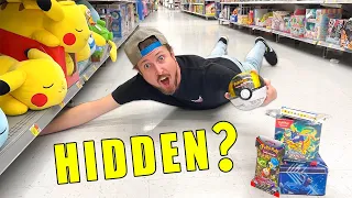 BEST HIDING SPOTS IN STORES FOR HIDDEN POKEMON CARDS! opening #82