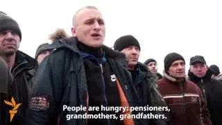 Ukrainian Prisoners Abandoned By Their Guards