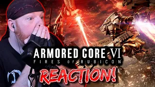 THIS IS EPIC!!! - ARMORED CORE VI FIRES OF RUBICON — Gameplay Trailer - Krimson KB Reacts