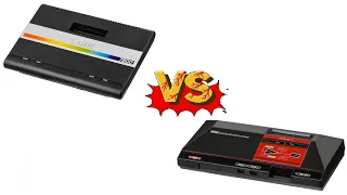All Sega Master System Vs Atari 7800 Games Compared Side By Side