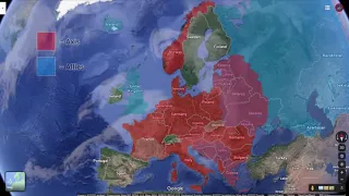 WW2 in 30 seconds using Google Earth 1080p