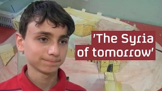 Inside Aleppo: the boy who dreams of rebuilding his city