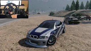 NFS Most Wanted BMW M3 GTR - CarX Drift Racing Online - Logitech g29 gameplay