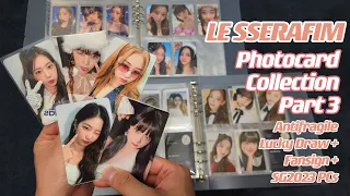 [Photocard] LE SSERAFIM Photocard Collection (Part 3) Antifragile Lucky Draw + Fansign + SG2023