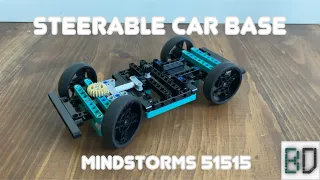 Steerable Car Base | Lego Mindstorms 51515