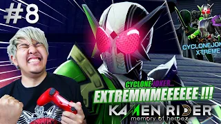 LANGSUNG FINAL FORM !!! CYCLONE JOKER EXTREMEEEE !!!  - Kamen Rider Memory of Heroez - PART #8