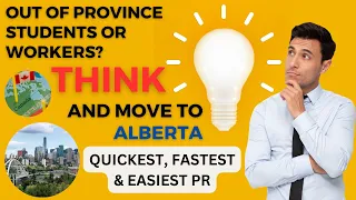 Move to Alberta | EASY PNP options | Alberta AAIP options for Students and Workers | We can help