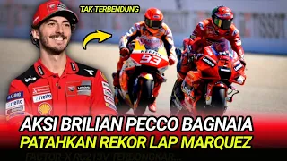 🔴MENGGELEGAR‼️AKSI BRILIAN BAGNAIA SUKSES CURI PERHATIAN, PATAHKAN REKOR MARQ SANG PENGUASA JERMAN‼️