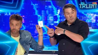 OMG: The UNEXPLAINED LETTER TRICK of this MAGICIAN | Auditions 3 | Spain's Got Talent 7 (2021)