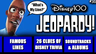 Disney Jeopardy • Test Your Knowledge • 10/7/23