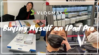 VLOGMAS DAY 3 : IPAD PRO 12.9 IN BUYING & UNBOXING | Merry Christmas to me!!!🎄