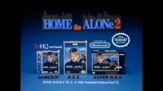 1992 Home Alone 2 SNES NES GB Commercial