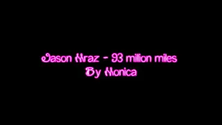 Jason Mraz - 93 million miles