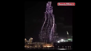 Amazing breathtaking Laser and Light Shows at Burj Khalifa , Dubai - Must Watch