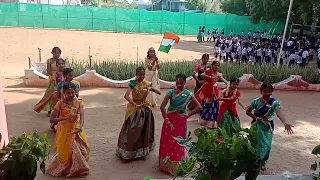 Patriotic dance by Fucoites at Vandiyur, Madurai