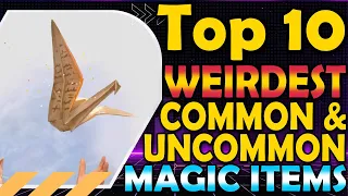 Top 10 Weirdest Common & Uncommon Magic Items in DnD 5e