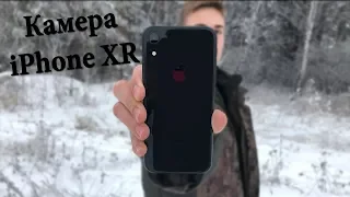 Камера iPhone XR vs X