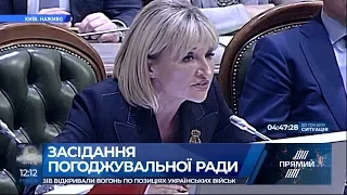 Виступ Ірини Луценко на погоджувальній раді парламенту