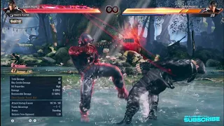 Tekken 8 Jin 3,1 x 4 (Zen Cancel) Combos.