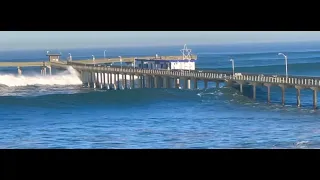 Waves destroy OB Pier Remake