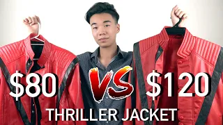 $80 Thriller Jacket Vs $120 Thriller Jacket - Michael Jackson Thriller Jacket