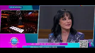 Lola Cortes Habla De Cesia :Le falta interpretar tiene  voz como  de yuridia La Academia 2022