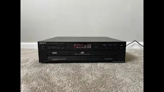 Sony CDP-C211 5 Compact Disc CD Player Changer