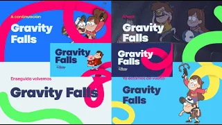 Disney Channel Spain HD | Gravity Falls | Bumpers | Signature Strokes