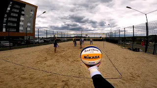 BEACH VOLLEYBALL FIRST PERSON | Julia is back | 120 episode