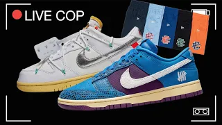 LIVE COP UNDEFEATED NIKE DUNK LOW, AF1 5 ON IT & ERIC EMANUEL SHORTS