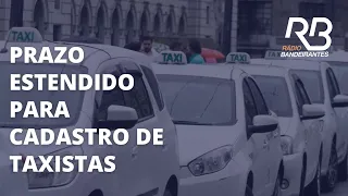 Prefeitura estende prazo para cadastramento de TAXISTAS