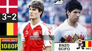 Denmark 3x2 Belgium (Enzo Scifo, Michael Laudrup)  ●1984 Euro Extended Goals & Highlights HD