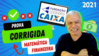 🧨 CESGRANRIO 2021 | CAIXA ECONÔMICA FEDERAL | Correção completa da PROVA DE MATEMÁTICA FINANCEIRA