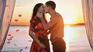 Красивое слайдшоу на закате, Love story Саша и Анастасия