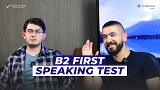 Cambridge B2 First Speaking test  |  Innovative Centre