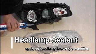 Headlights open & reseal tutorial