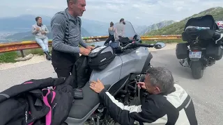 European Bike Tour Part 10 - Montenegro to Albania on a Yamaha Niken GT